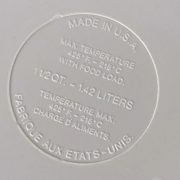 Vintage Glasbak Green Daisy Plastic Oven Proof Round & Oval  Casserole Set x3 - Picture 14 of 16